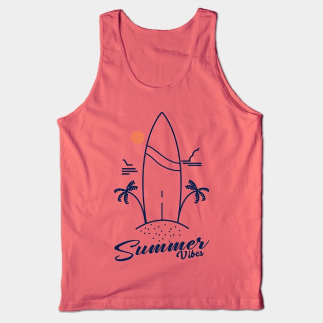 summer vibes Tank Top by donipacoceng